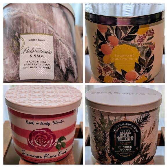 Bath & Body Works Other - NEW Bath & Body Works, White Barn, 3-Wick, 14.5 oz Candle ~YOU CHOOSE THE SCENT!